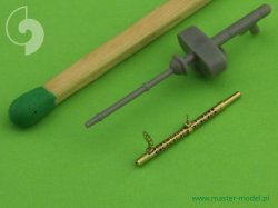 画像2: MASTER[AM-48-055]German aircraft machine gun MG 15 - turned barrels and etched sights (2pcs)
