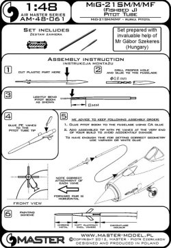 画像5: MASTER[AM-48-061]MiG-21SM/M/MF (Fishbed J) - Pitot Tube