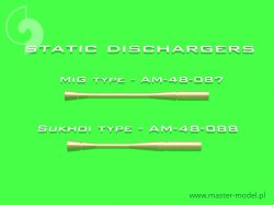 画像3: MASTER[AM-48-087]Static dischargers - type used on MiG jets (14psc)