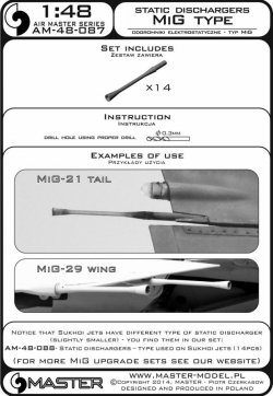 画像4: MASTER[AM-48-087]Static dischargers - type used on MiG jets (14psc)