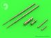画像1: MASTER[AM-48-090]MiG-17A/P/F (Fresco A, B, C) - 37mm and 23mm gun barrels set & Pitot Tubes (1)