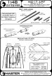 画像5: MASTER[AM-48-090]MiG-17A/P/F (Fresco A, B, C) - 37mm and 23mm gun barrels set & Pitot Tubes (5)