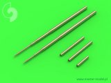 MASTER[AM-48-091]MiG-17PF (Fresco D) - 23mm gun barrels set & Pitot Tubes