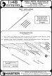 画像3: MASTER[AM-48-094]MiG-19PM (FarmerE) ? missle rails nose parts (4pcs) & Pitot Tube (3)