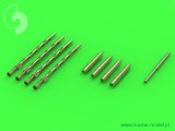 MASTER[AM-48-111]De Havilland Mosquito NF Mk.II / FB Mk.VI - Pitot tube & armament set (Browning .303 barrels and Hispano 20mm barrel tips)