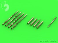 MASTER[AM-48-111]De Havilland Mosquito NF Mk.II / FB Mk.VI - Pitot tube & armament set (Browning .303 barrels and Hispano 20mm barrel tips)