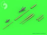 MASTER[AM-48-122]Su-17, Su-20, Su-22 (Fitter) - Pitot Tubes (optional parts for all versions) and 30mm gun barrels