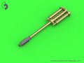 MASTER[AM-48-125]AH-64 Apache - M230 Chain Gun barrel (30mm), Pitot Tubes and tail antenna (resin, PE and turned parts)