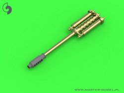 画像1: MASTER[AM-48-125]AH-64 Apache - M230 Chain Gun barrel (30mm), Pitot Tubes and tail antenna (resin, PE and turned parts)