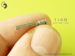 画像5: MASTER[AM-48-126]Mi-24 (Hind D/E) - JakB-12.7 machine gun barrel and DUAS probe (metal and resin parts)