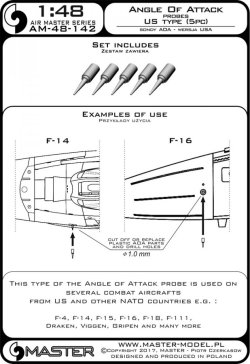 画像3: MASTER[AM-48-142]Angle Of Attack probes - US type (5pcs)