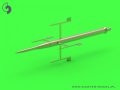 MASTER[AM-48-144]F-16XL / F-CK-1 prototype - Pitot Tube & Angle Of Attack probes