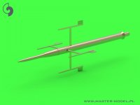 MASTER[AM-48-144]F-16XL / F-CK-1 prototype - Pitot Tube & Angle Of Attack probes