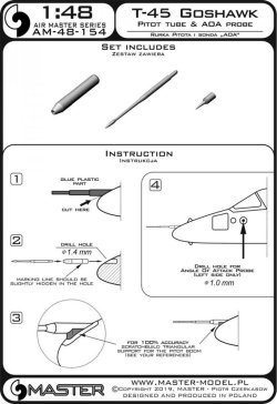 画像4: MASTER[AM-48-154]T-45 Goshawk - Pitot Tube & Angle Of Attack probe