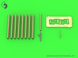 MASTER[AM-48-155]P-47 Thunderbolt - details set - Browning .50 blast tubes, gunsight and Pitot Tube