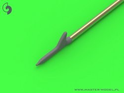 画像2: MASTER[AM-48-156]US WWII Pitot Tube - "Shark-fin" type probe (1 pc) - used on P-36, P-39, P-40, P-47, A-36, B-239, T-6, B-25 and many more