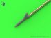 画像2: MASTER[AM-48-156]US WWII Pitot Tube - "Shark-fin" type probe (1 pc) - used on P-36, P-39, P-40, P-47, A-36, B-239, T-6, B-25 and many more (2)