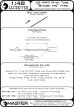 画像4: MASTER[AM-48-156]US WWII Pitot Tube - "Shark-fin" type probe (1 pc) - used on P-36, P-39, P-40, P-47, A-36, B-239, T-6, B-25 and many more (4)