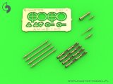 MASTER[AM-48-160]PZL P11c  - details set - wz. 33 machine gun barrels, gunsight and Venturi Tube
