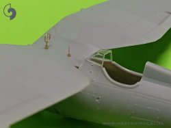 画像9: MASTER[AM-48-160]PZL P11c  - details set - wz. 33 machine gun barrels, gunsight and Venturi Tube