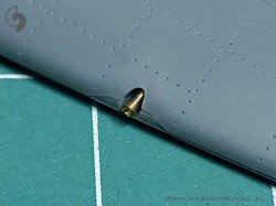 画像5: MASTER[AM-48-163]Spitfire Mk.I early - Browning .303 with flash hider barrel tips and early gunsight (for Eduard)