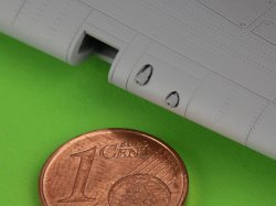 画像6: MASTER[AM-48-172]1/48 WWII イギリス ホーカー ハリケーンMk.IIb用 ブローニング.303(7.7mm)機銃銃身&照準用照星