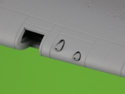 画像9: MASTER[AM-48-172]1/48 WWII イギリス ホーカー ハリケーンMk.IIb用 ブローニング.303(7.7mm)機銃銃身&照準用照星