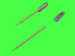 画像5: MASTER[AM-48-173]1/48 現用 フランス ダッソー シュペルミステールB2 ピトー管&AOAプローブ(レジン製マウント付)