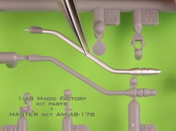 画像5: MASTER[AM-48-178]1/48 現用 アメリカ A-4スカイホーク攻撃機 空中給油ブーム ベントタイプ(A-4M/N・OA-4M・A-4E/F&TA-4F/J後期型用)