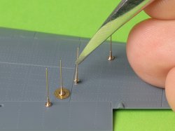 画像7: MASTER[AM-48-182]1/48 WWII ドイツ フォッケウルフFw190A-6・A-7/R11夜間戦闘機 FuG217「ネプツーン」アンテナ(汎用)