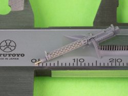 画像8: MASTER[AM-48-183]1/48 WWI ドイツ シュパンダウLMG 08/15機関銃 短装填ハンドルタイプ(2個入)