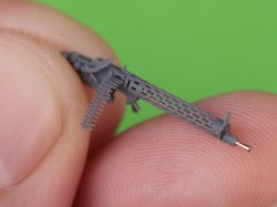 画像4: MASTER[AM-48-184]1/48 WWI ドイツ シュパンダウLMG 08/15機関銃 長装填ハンドルタイプ(2個入)