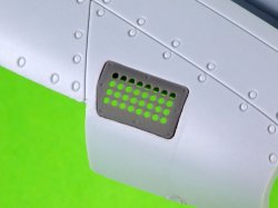 画像3: MASTER[AM-48-189]1/48 WWII アメリカ P-51ムスタング キャブレターエアフィルターカバー 標準穴開きタイプ(エアフィックス用)