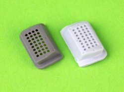 画像4: MASTER[AM-48-189]1/48 WWII アメリカ P-51ムスタング キャブレターエアフィルターカバー 標準穴開きタイプ(エアフィックス用)