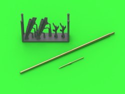 画像1: MASTER[AM-48-195]1/48 現用 露/ソ ミグMiG-21F-13フィッシュベッドC ピトー管 3Dプリント製アダプター付(エデュアルド用)