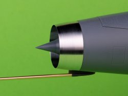 画像2: MASTER[AM-48-196]1/48 現用 露/ソ ミグMiG-21F-13フィッシュベッドC 金属製エアインテイクリング(エデュアルド用)