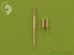 画像1: MASTER[AM-72-008]F-16 Pitot Tube & Angle Of Attack probes (1)