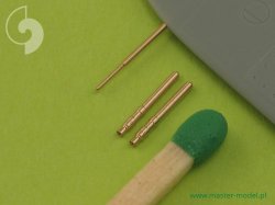 画像3: MASTER[AM-72-011]Bf 109 G5 - G14, K armament set (MG 131 tips) & Pitot Tube