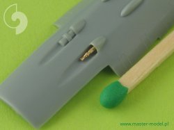 画像3: MASTER[AM-72-012]Fw 190 A2 - A5 armament set (MG 17, MG FF, MG 151 barrel tips) & Pitot Tube
