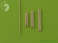 MASTER[AM-72-014]Fw 190 A7, A8 armament set (MG 131, MG 151 barrel tips) & Pitot Tube