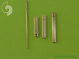 MASTER[AM-72-014]Fw 190 A7, A8 armament set (MG 131, MG 151 barrel tips) & Pitot Tube