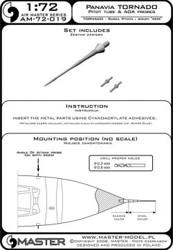 画像4: MASTER[AM-72-019]Panavia Tornado Pitot Tube & Angle Of Attack probes