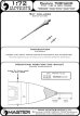 画像4: MASTER[AM-72-019]Panavia Tornado Pitot Tube & Angle Of Attack probes (4)