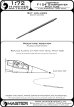 画像4: MASTER[AM-72-027]F-104 Starfighter - Pitot Tube (4)