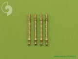 MASTER[AM-72-031]British Mk 2 Browning .303 caliber (7,7mm) with flash hider (4pcs)