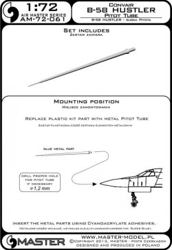 画像3: MASTER[AM-72-061]Convair B-58 Hustler - Pitot Tube