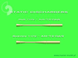 画像3: MASTER[AM-72-068]Static dischargers - type used on MiG jets (14psc)