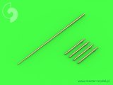 MASTER[AM-72-075]MiG-19PM (FarmerE) ? missle rails nose parts (4pcs) & Pitot Tube