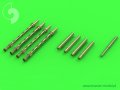 MASTER[AM-72-091]De Havilland Mosquito NF Mk.II / FB Mk.VI - Pitot tube & armament set (Browning .303 barrels and Hispano 20mm barrel tips)