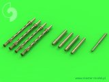 MASTER[AM-72-091]De Havilland Mosquito NF Mk.II / FB Mk.VI - Pitot tube & armament set (Browning .303 barrels and Hispano 20mm barrel tips)